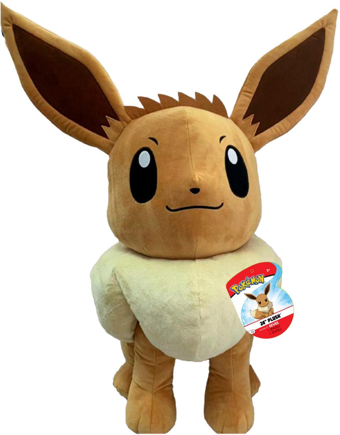 Pokemon 37184 Pluche – Eevee 61 cm, brązowy : Amazon.pl: Zabawki